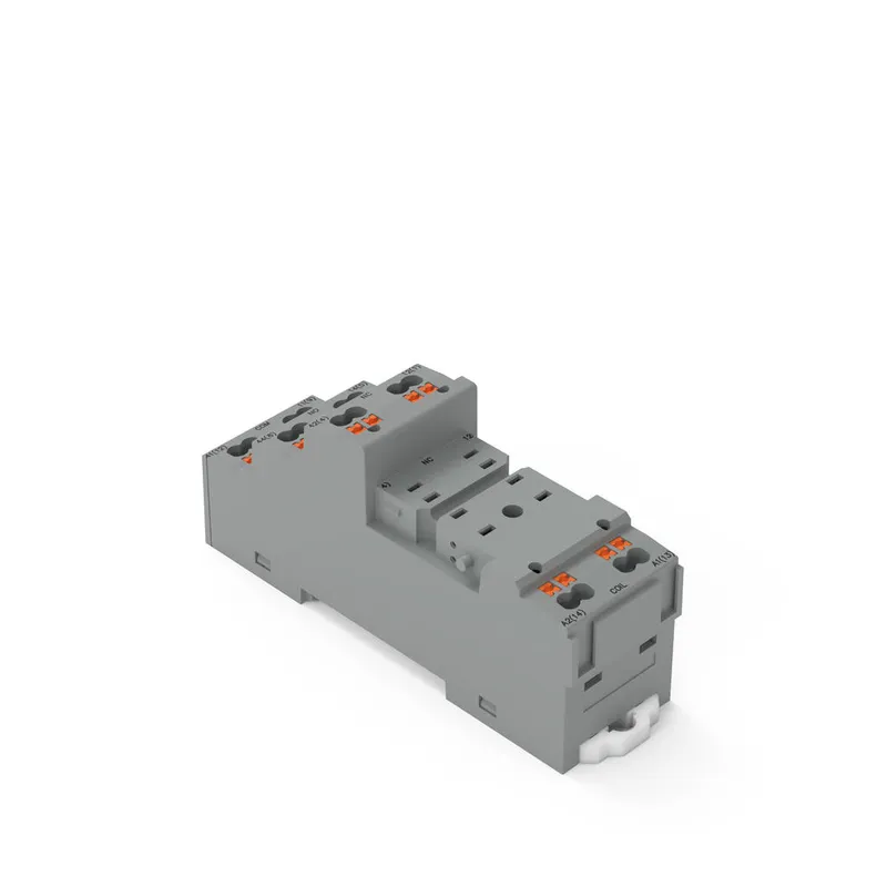 Relay socket; 2 changeover contacts — photo 3 of 6