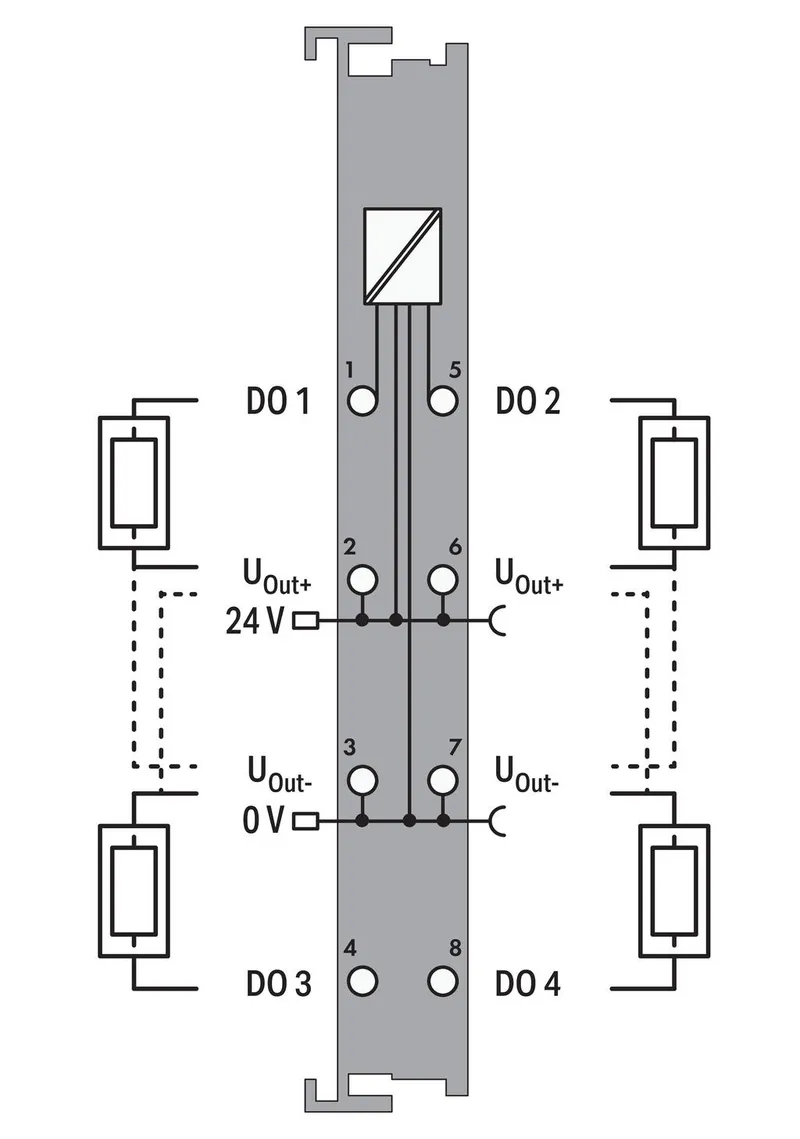 4 pulse width outputs; 24 VDC; 0.2 A; 20 kHz; Adjustable; Extreme — photo 4 of 4