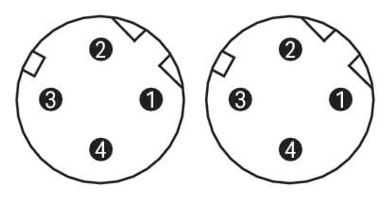 ETHERNET cable; M12D plug; angled; M12D plug; angled; 4-pole; Length: 3 m — photo 2 of 4
