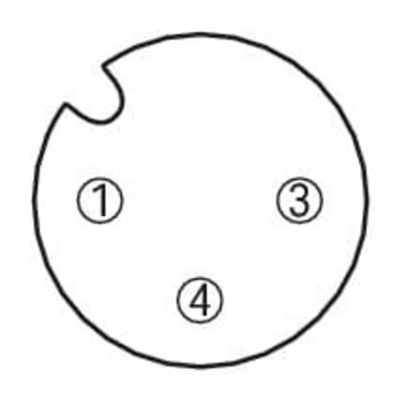 Sensor/Actuator cable; M12A socket; straight; 3-pole; Length: 1.5 m — photo 2 of 4