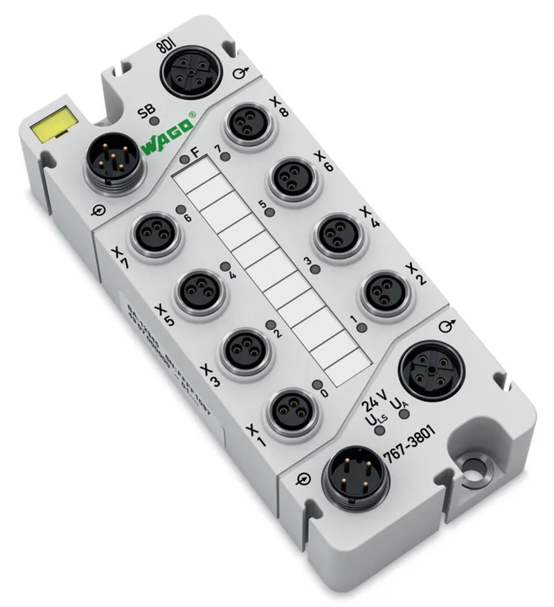 8-channel digital input; 24 VDC; 8 x M8 — photo 1 of 4
