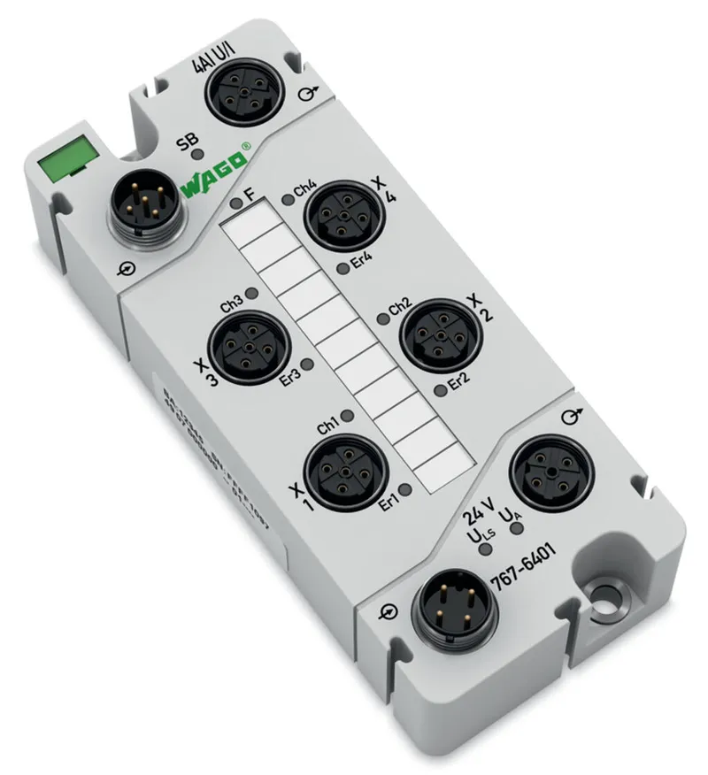 4-channel analog input; Voltage/Current — photo 1 of 4