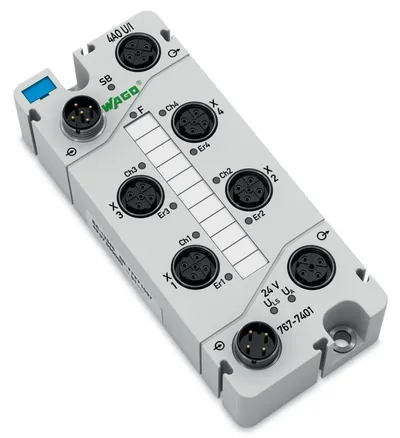 4-channel analog output; Voltage/Current