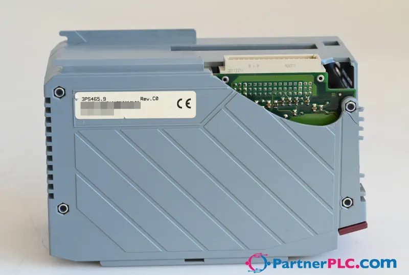 B&R 3PS465.9 has exterior broken Used Rev. C0 – 2005 power supply module, 24 VDC, 50 W, with expansion slot — photo 2 of 7