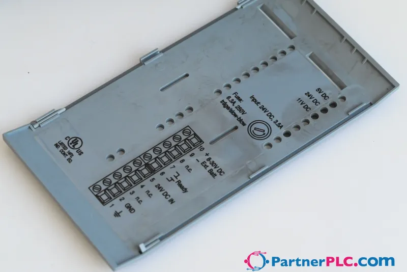 B&R 3PS465.9 has exterior broken Used Rev. C0 – 2005 power supply module, 24 VDC, 50 W, with expansion slot — photo 4 of 7