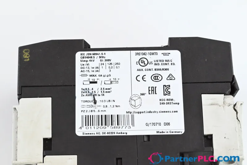 Siemens 3RS1042-1GW70 Used — photo 6 of 6