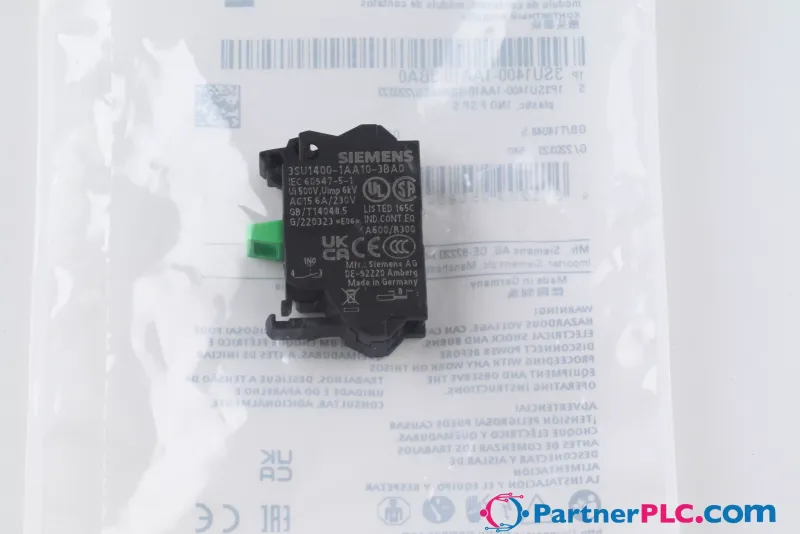 Siemens 3SU1400-1AA10-3BA0 New — photo 2 of 2