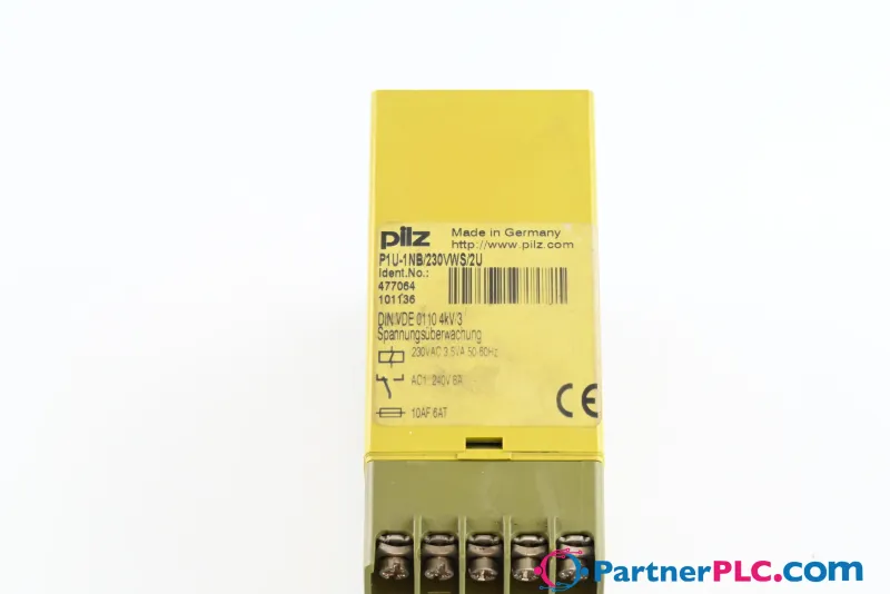 Pilz 477064 - P1U-1NB/230VWS/2U Used — photo 5 of 5