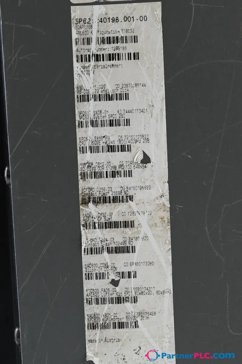 5PC600.SX05-01 | B&R Industrial Automation — photo 8 of 8