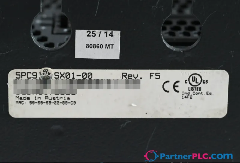 B&r 5PC910.SX01-00 Used Rev. F5 — photo 8 of 10