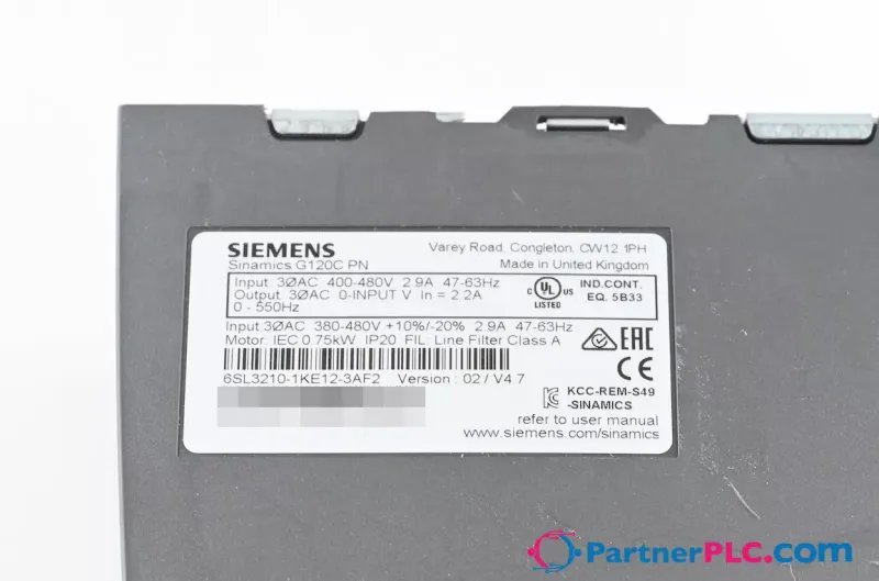 Siemens 6SL3210-1KE12-3AF2 Used — photo 5 of 9