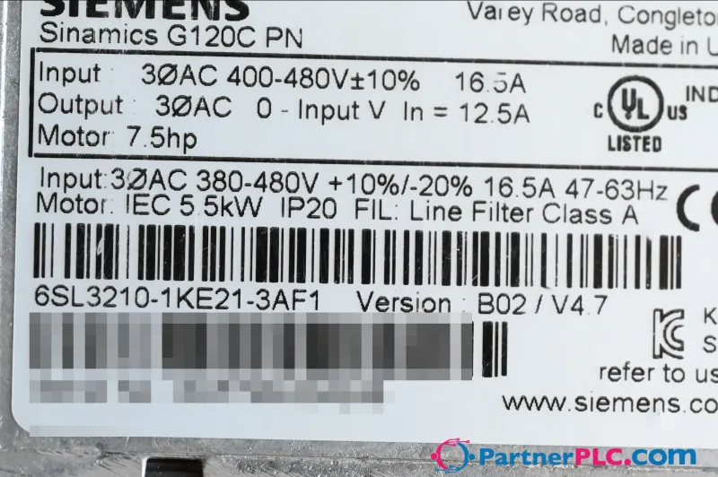 Siemens 6SL3210-1KE21-3AF1 New without box — photo 2 of 13