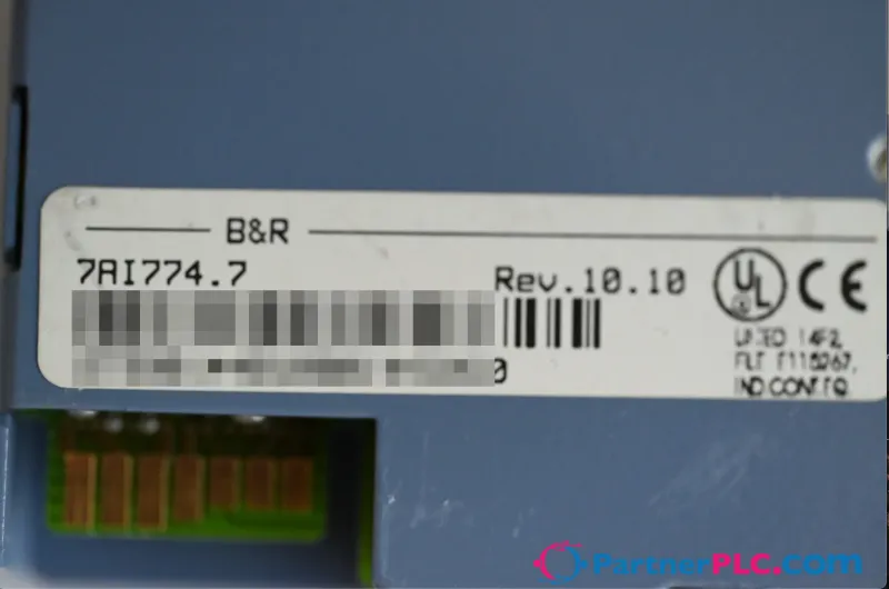 B&R 7AI774.7 Used Rev. 10.10 — photo 2 of 7
