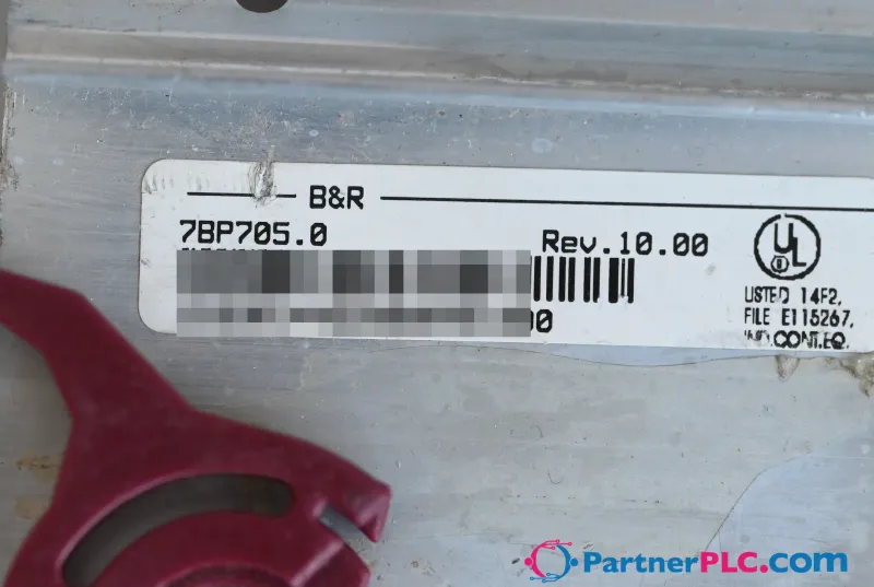 B&R 7BP705.0 Used Rev. 10.00 — photo 1 of 8