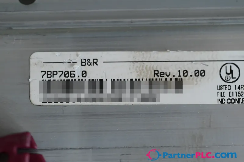 B&R 7BP706.0 Used Rev. 10.00 — photo 2 of 8