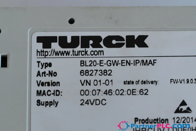 Turck BL20-E-GW-EN-IP/MAF Used — photo 1 of 7