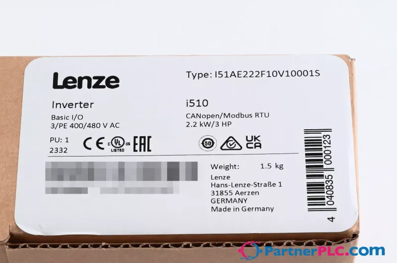 Lenze I51AE222F10V10001S New — photo 4 of 5