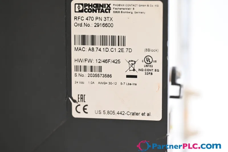 Phoenix contact RFC 470 Pn 3Tx - 2916600 Refurbished — photo 4 of 6