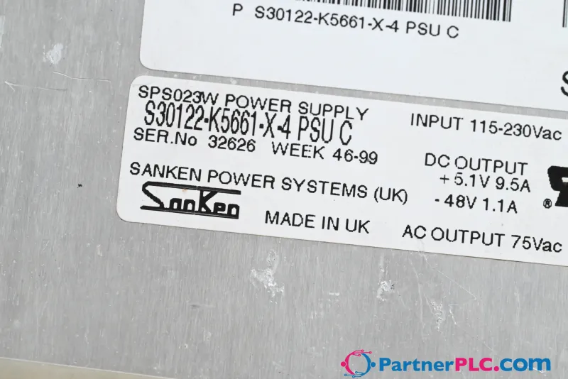 SanKen S30122-K5661-X-4 PSU C Used — photo 6 of 9