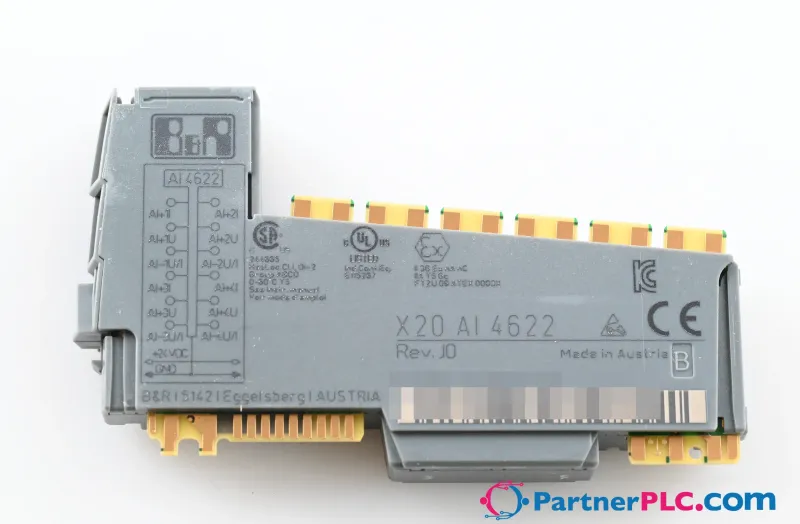 B&R X20AI4622 New Rev. J0 – X20 analog input module, 4 inputs — photo 2 of 9