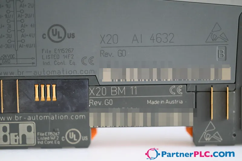 B&R X20AI4632+X20BM11+X20TB12 Used — photo 3 of 11