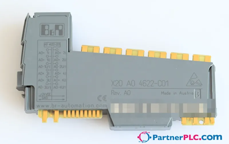 B&R X20AO4622-C01 Used Rev. A0 — photo 1 of 5