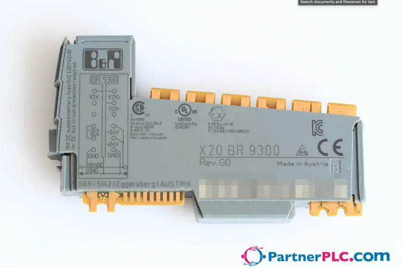 B&R X20BR9300 New without box Rev. G0 — photo 1 of 7