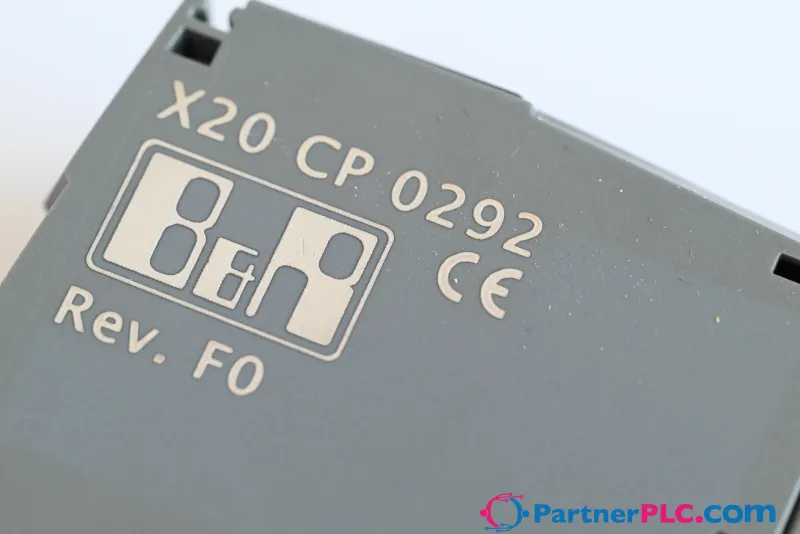 B&R X20CP0292 New Rev. F0 – Embedded µP25 with additional I/O processor — photo 3 of 11