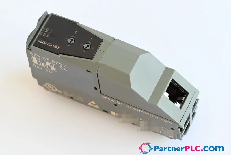B&R X20CP0292 New Rev. F0 – Embedded µP25 with additional I/O processor — photo 10 of 11