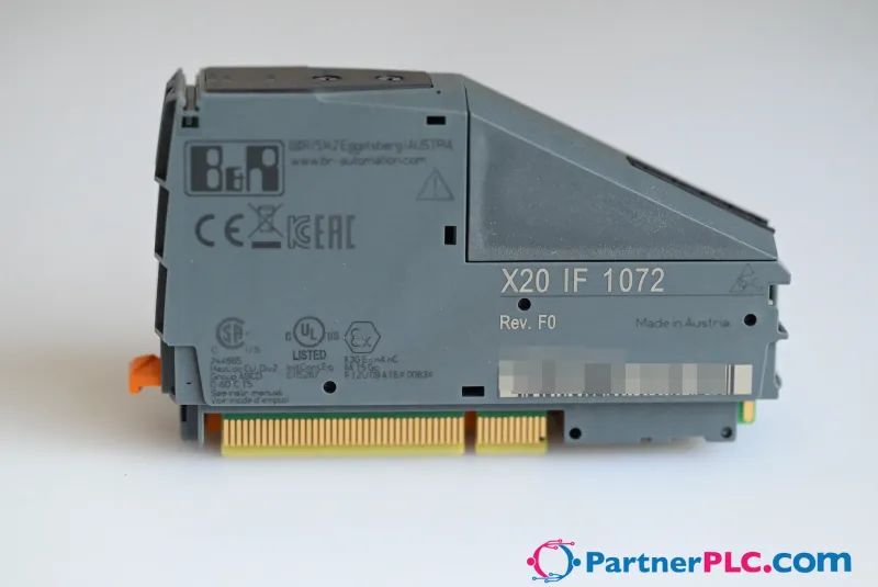 B&R X20IF1072 New Rev. F0 – CAN bus connection; Integrated terminating resistor The… — photo 3 of 9