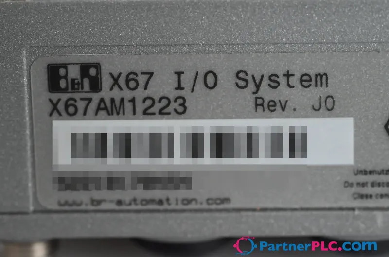 B&R X67AM1223 New without box Rev. J0 – 2 analog inputs, 2 analog outputs, ±10 V each — photo 1 of 7
