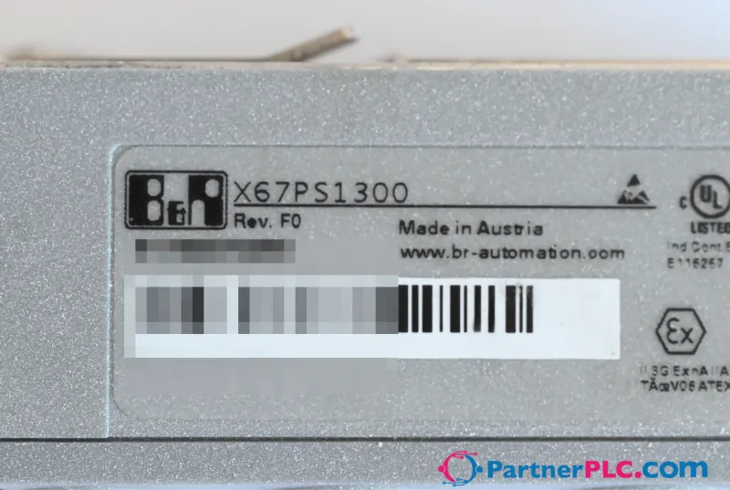 B&R X67PS1300 – Electrical isolation of supply and X2X Link power supply — photo 1 of 7