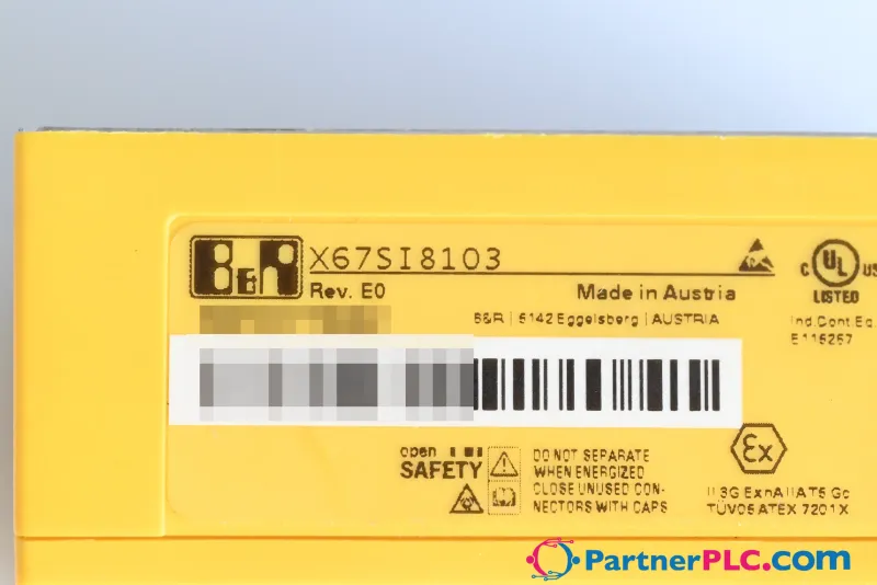 B&R X67SI8103 Refurbished Rev. E0 — photo 2 of 7