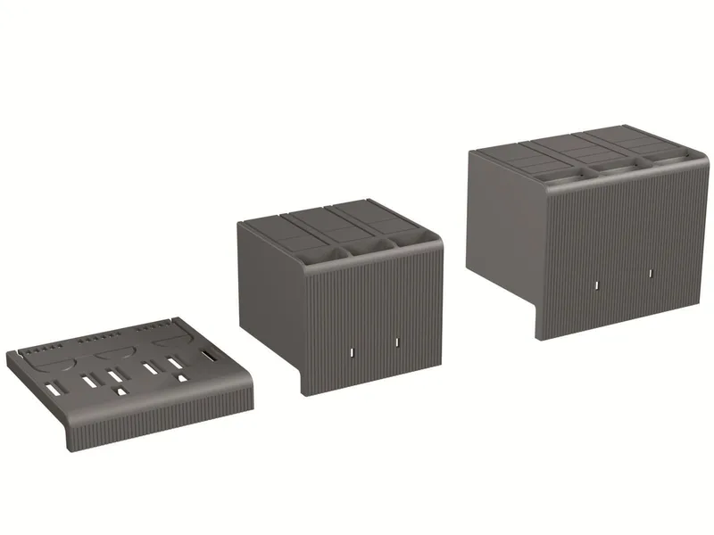 LTC XT1 3p TERMINAL COVERS LOW 2pcs