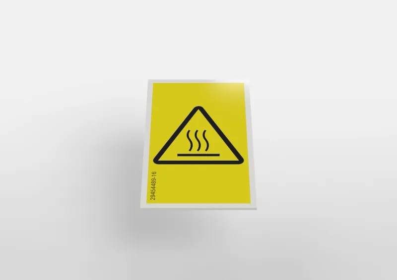 WARNING HEAT 65x39