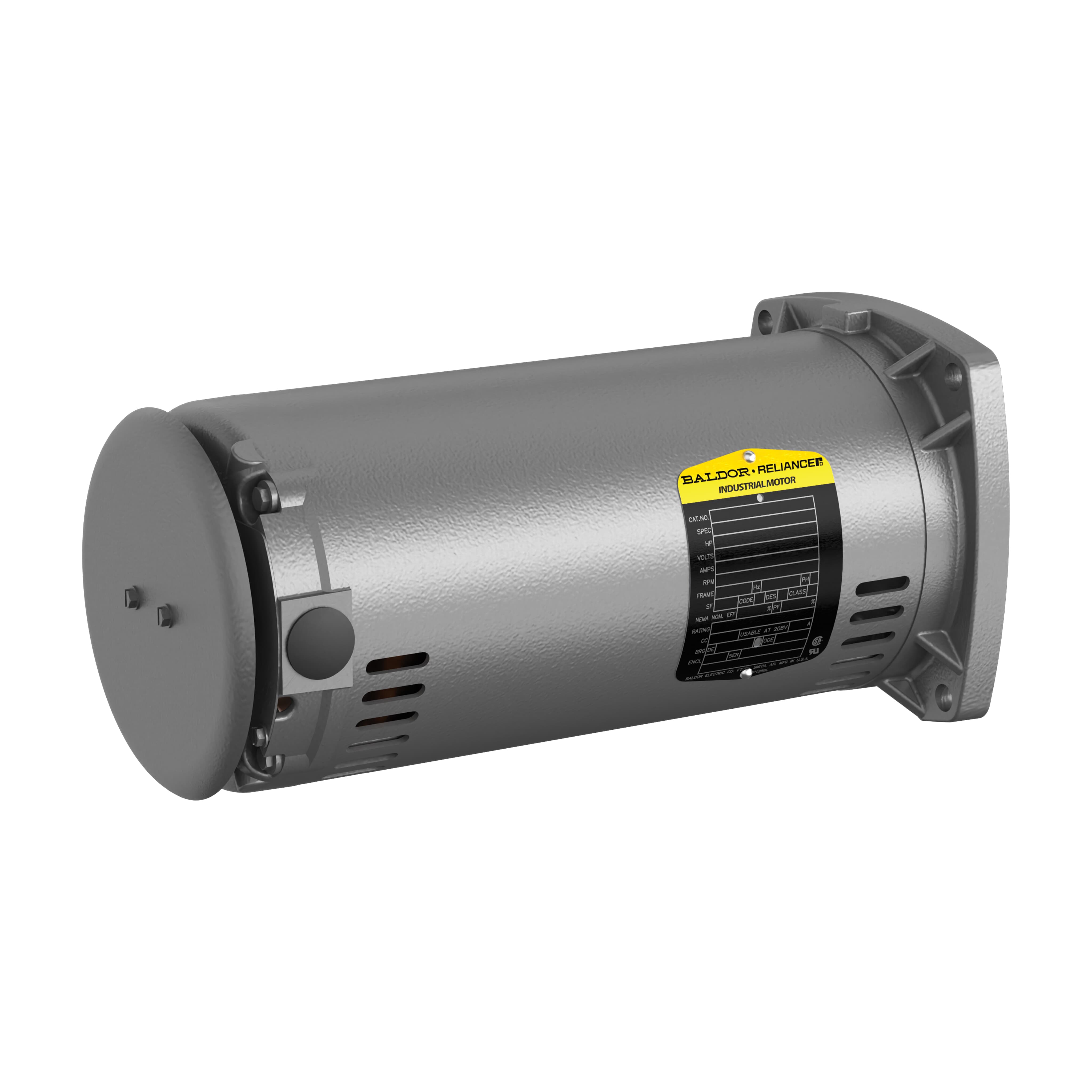 2HP,3450RPM,3PH,60HZ,56YZ,3430M,OPE — photo 3 of 3