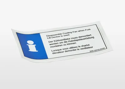 ABB 3HAC022122-001 – Label Cooling Fan