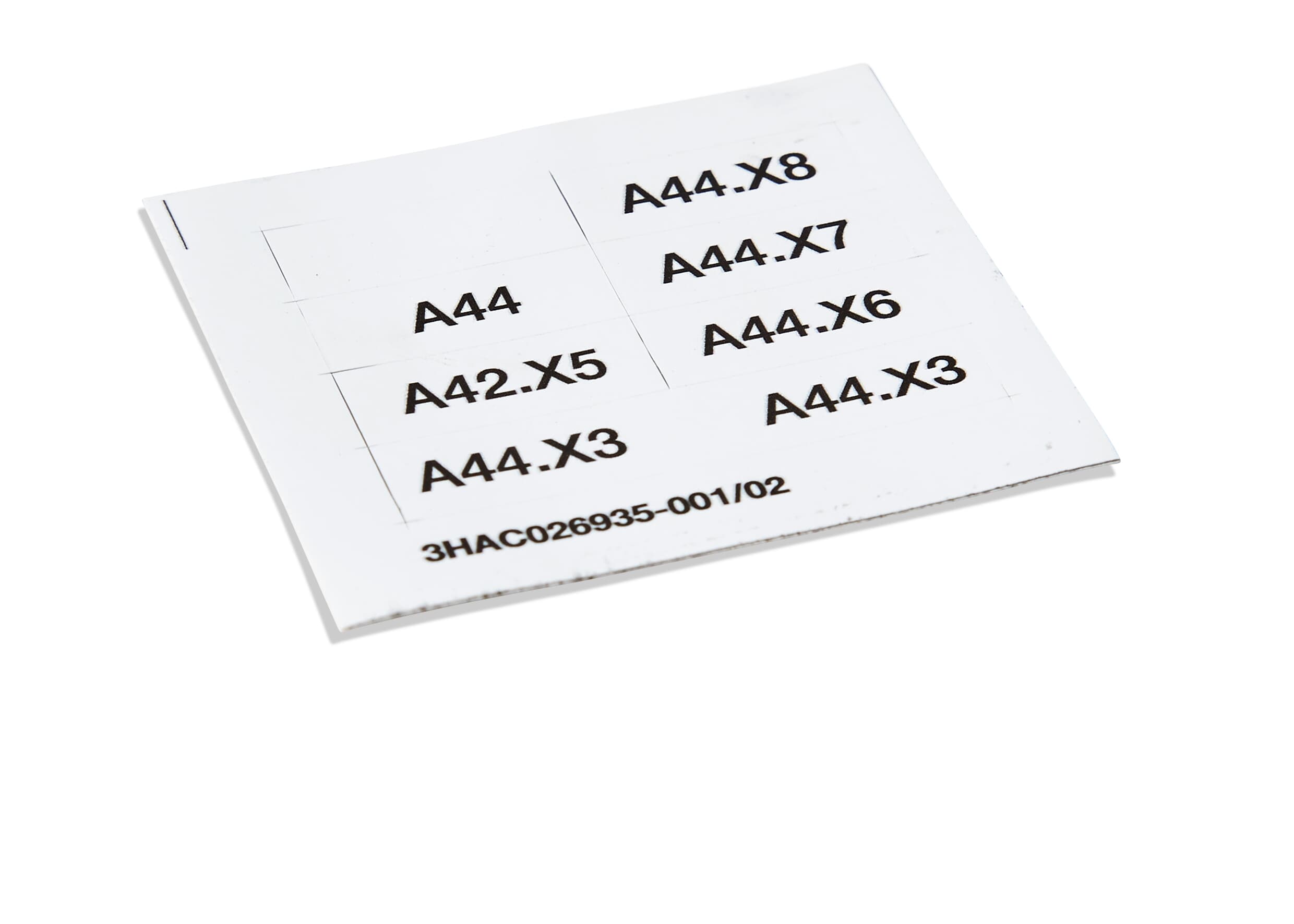 ABB 3HAC026935-001 – Label ELAN
