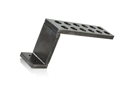 Fe 430 B/ rolled steel 100/70/12/24