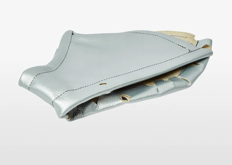 Aluminized leather