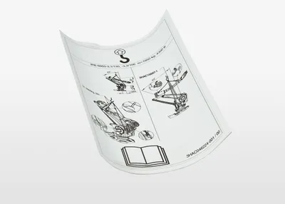 ABB 3HAC046224-001 – Lifting instruction label ABB 3HAC046224-001 – Lifting instruction label