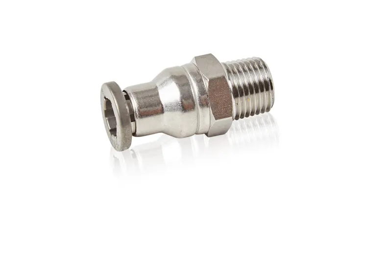 Stainless steel R 1/8, D = 6 mm