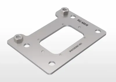 ABB 3HAC053967-001 – Connection plate ax. 3 ABB 3HAC053967-001 – Connection plate ax. 3