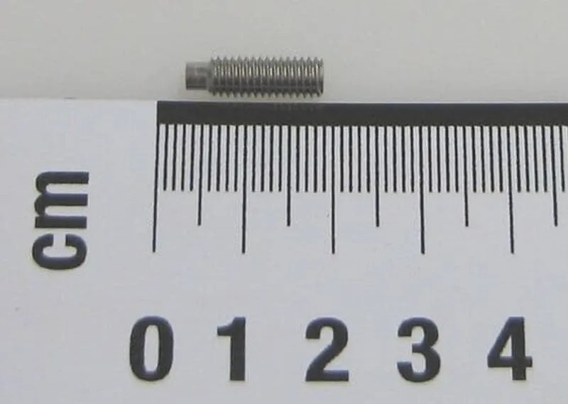 ISO4028/DIN915, Steel A2 M5x16 — photo 3 of 4