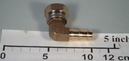 Brass M22 x 1,5, 90 grader — photo 2 of 2