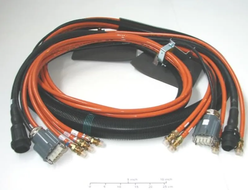 IRB 6650, axis 1-3 CP/CS, 4 hoses,