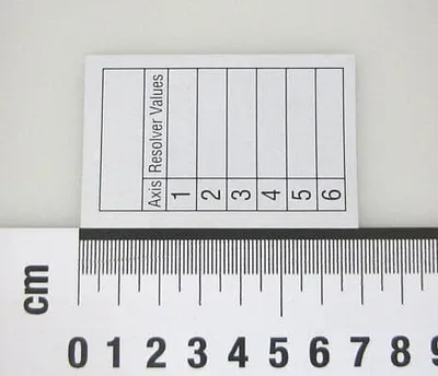 ABB 3HAC2151-1 – Resolver values 40x64 ABB 3HAC2151-1 – Resolver values 40x64