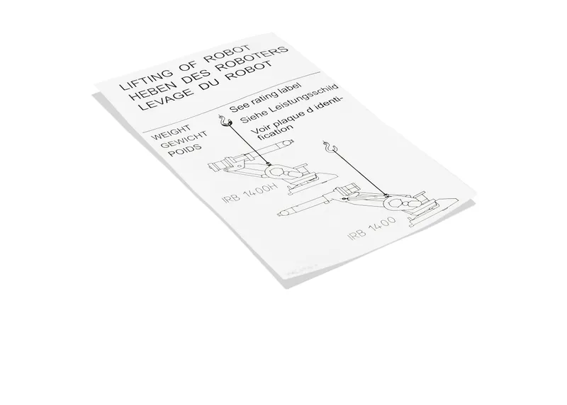 IRB 1400/Lifting instr.