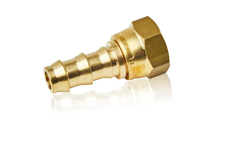 Brass, 24 deg. seal 3/8", M16x1.5