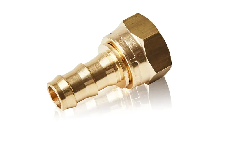Brass, 24 deg. seal 1/2", M22x1.5